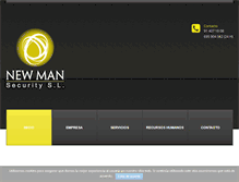 Tablet Screenshot of newman-security.es
